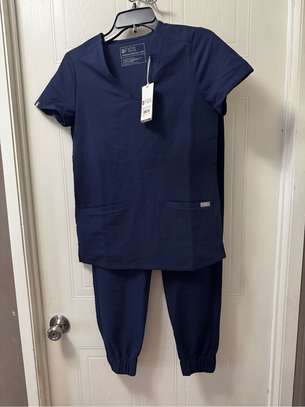 Figs women Navy Blue Set